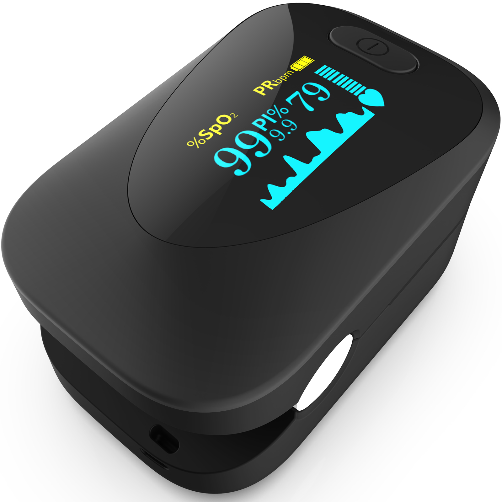 Pi Display - C6AO Fingertip Pulse Oximeter Blood Oxygen