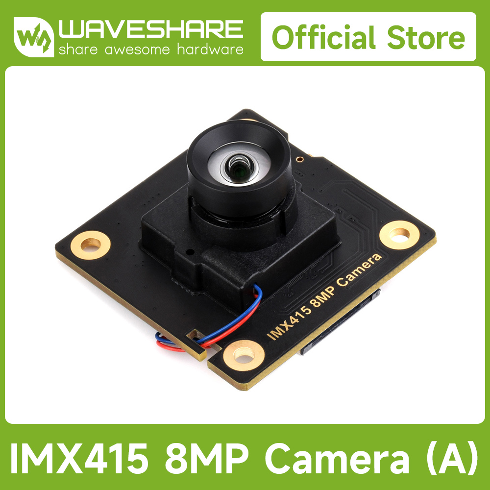 Raspberry Pi Global Shutter Camera Imx296 - Waveshare IMX415 8MP Camera Module (A),