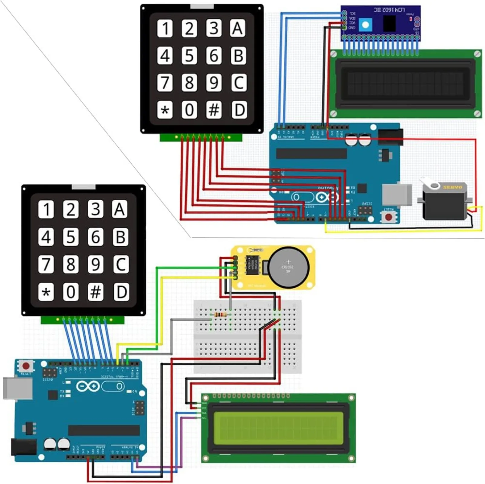 4x4 Matrix Membrane Keypad 16  - Arduino Kit 评论和价格