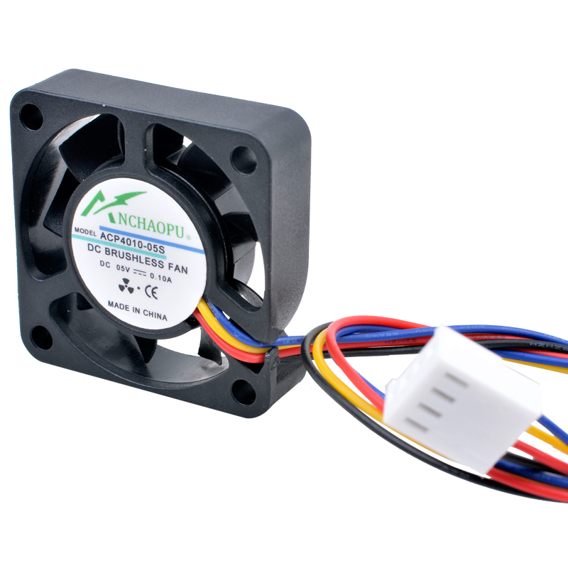 ANCHAOPU 4cm 40mm fan 40x40x10 - Pi 4 Case 评论和价格