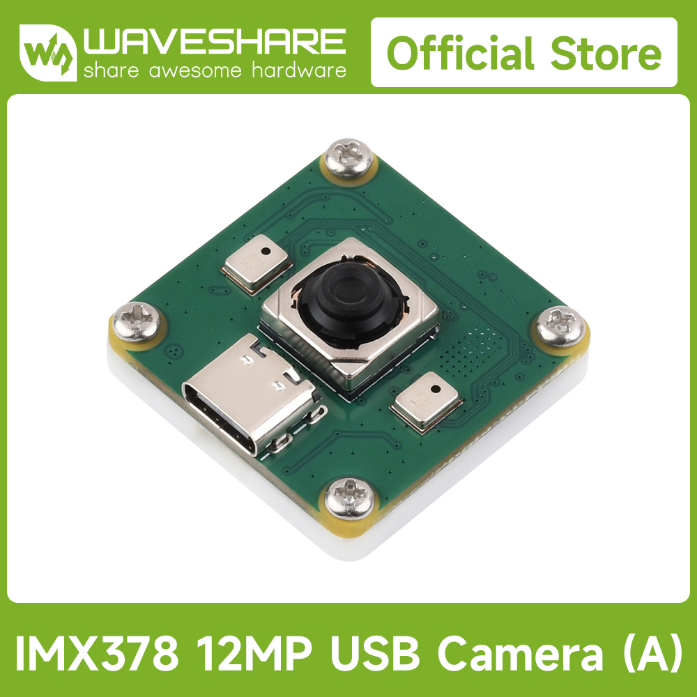 Waveshare IMX378 12MP USB Came - Raspberry Pi Global Shutter Camera Imx296 评论和价格