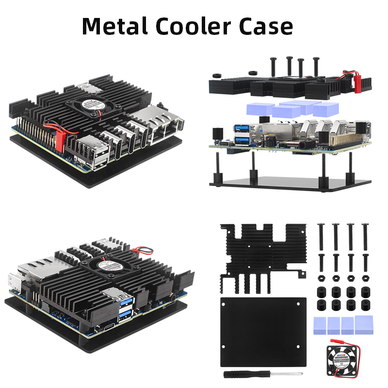 Orange Pi 5 Plus 4/8/16GB RAM  - Pi 4 Case 评论和价格