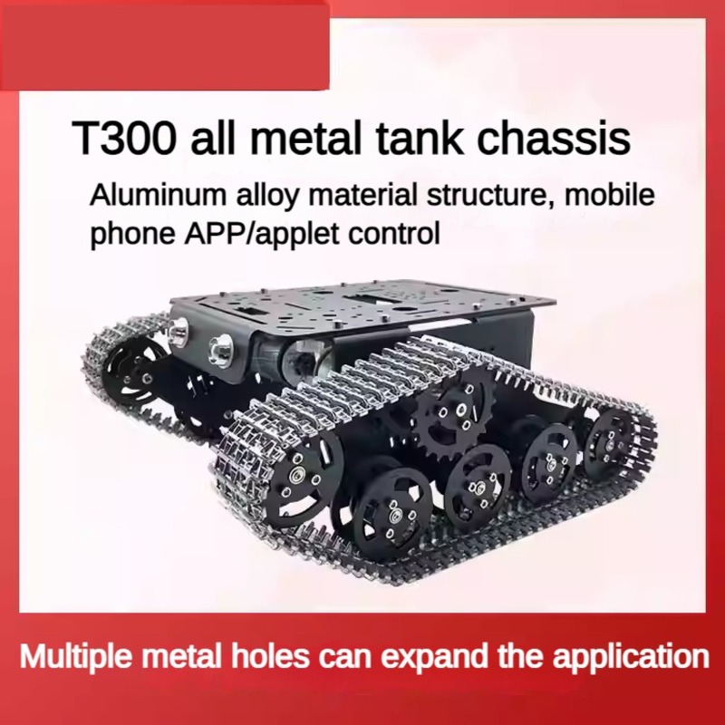 Metal 2WD Tank Chassis with Pl - Raspberry Pi Kit 评论和价格