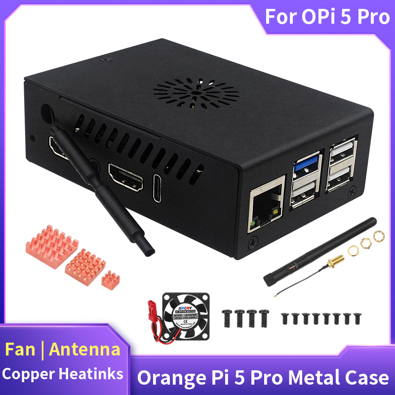 Orange Pi 5 Pro Case Metal She - Pi Power Supply 评论和价格