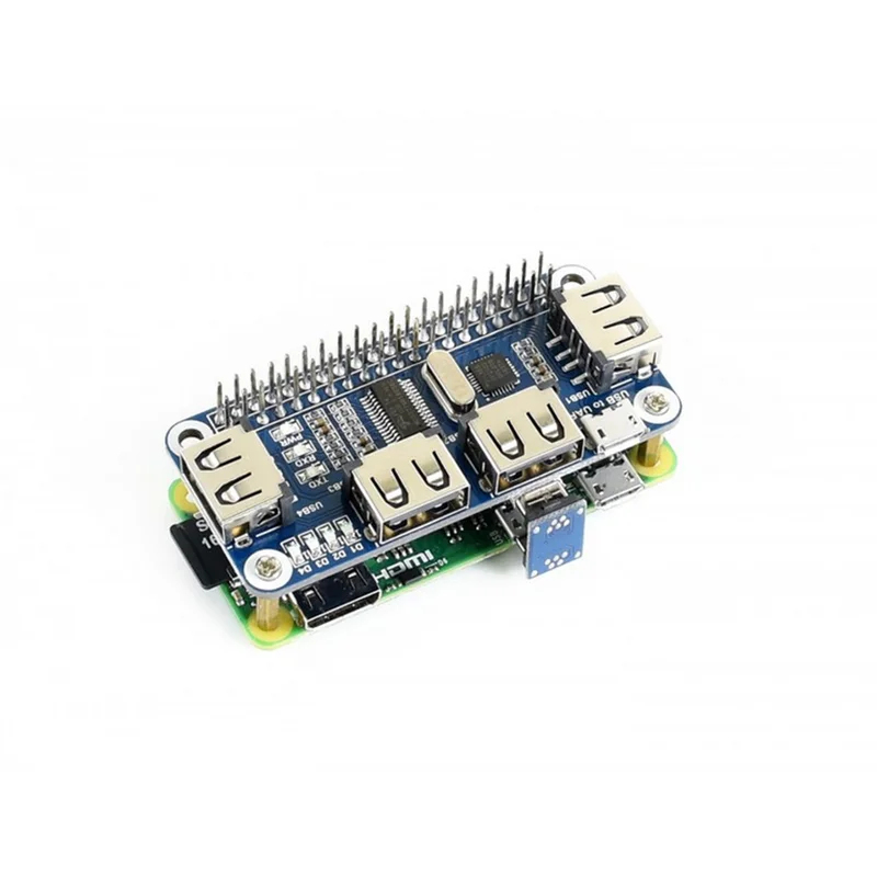 4 Ports USB HDM HUB HAT Raspbe - Pi Zero 评论和价格