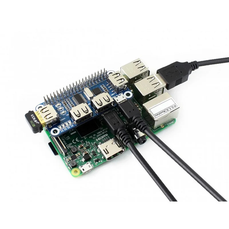 4 Ports USB HDM HUB HAT Raspbe - Pi Zero 评论和价格