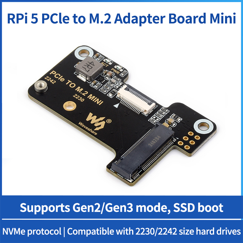 Raspberry Pi 5 PCIe To M.2 Min - Pi 5 Case 评论和价格