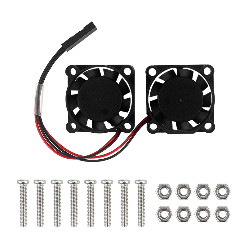 Dual Radiator Fan for Raspberr - Pi Cooler 评论和价格