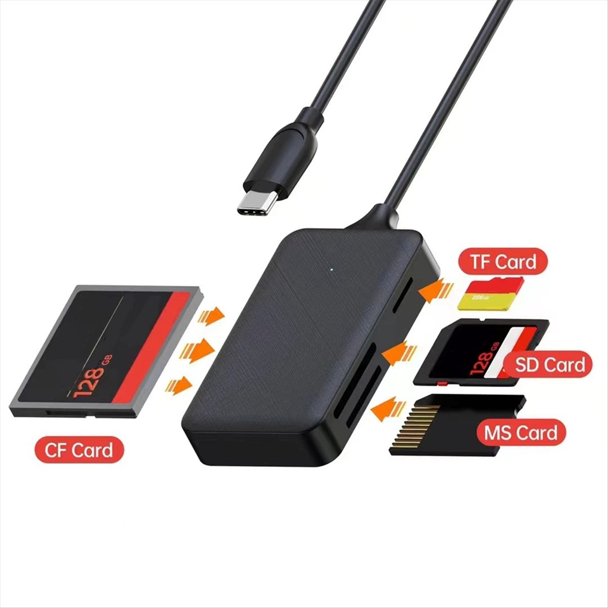 (A60I] 4-in-1 Card Reader Type - Micro Sd Card 评论和价格