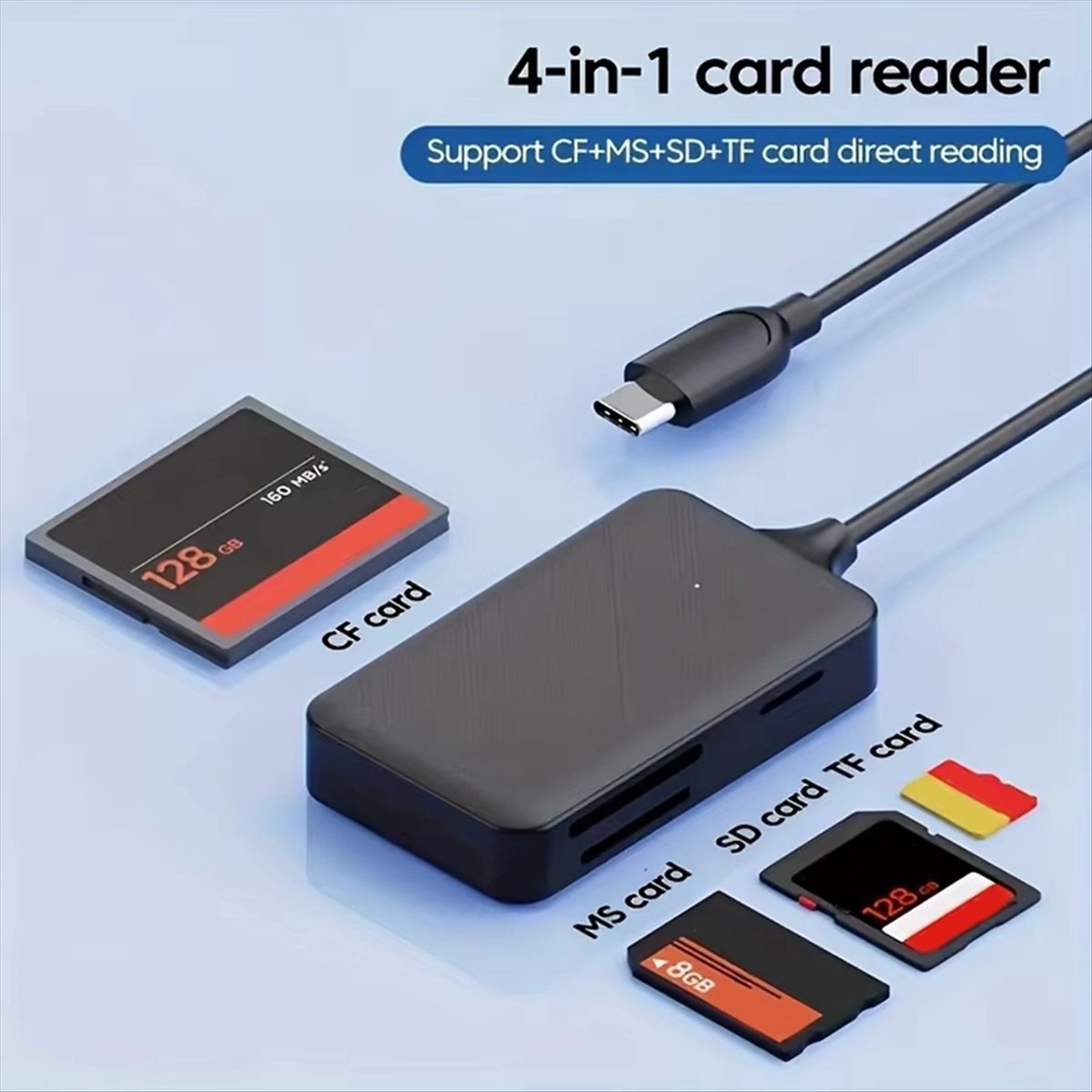 (A60I] 4-in-1 Card Reader Type - Micro Sd Card 评论和价格