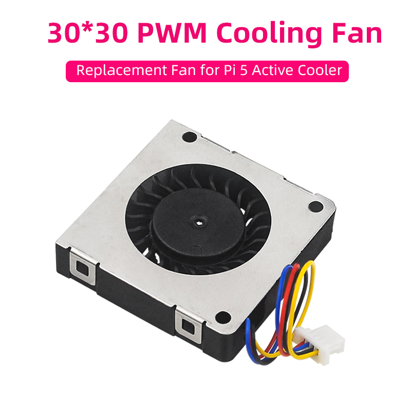 Raspberry Pi 5 PWM Cooling Fan - Pi Power Supply 评论和价格