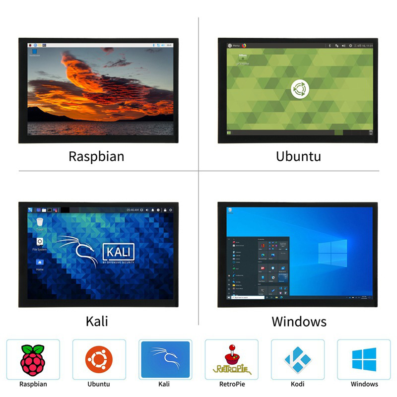 10.1 Inch IPS Touch Screen IPS - Pi Display 评论和价格