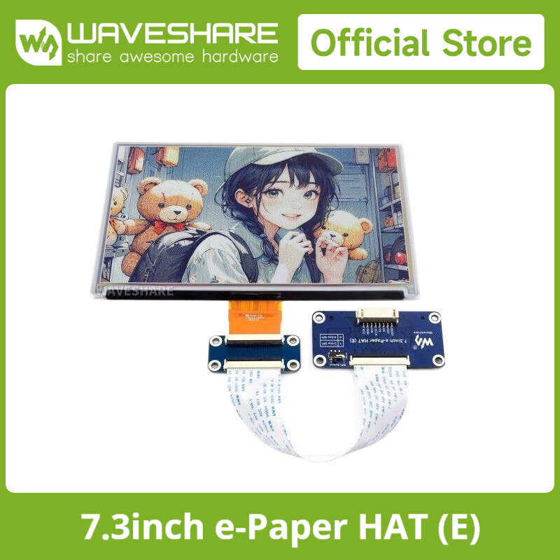 Waveshare 7.3inch 6-Color E-Pa - Pi Power Supply 评论和价格